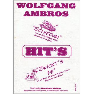 Wolfgang Ambros Hits - Schifoan + Zwickt's mi Noten von Erwin Jahreis - Musikverlag Seifert