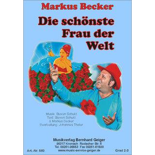 Die schönste Frau der Welt - Markus Becker Noten von Johannes Thaler - Musikverlag Seifert