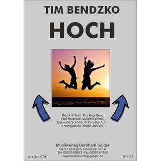 Hoch - Tim Bendzko Noten von Erwin Jahreis - Musikverlag Seifert