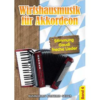 Wirtshausmusik für Akkordeon - Band 04 Noten von Musikverlag Bernhard Geiger - Musikverlag Seifert