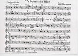 Musiknoten zu 's boarische Bier arrangiert/komponiert von Ansgar Weißerth (Einzelausgabe) - Musikverlag Seifert