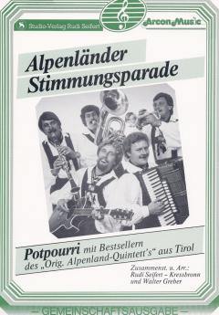 Musiknoten zu Alpenländer Stimmungsparade 1 arrangiert/komponiert von Rudi Seifert (Potpourri/Medley) - Musikverlag Seifert