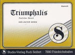 Musiknoten zu Triumphalis arrangiert/komponiert von Hans-Joachim Rhinow (Einzelausgabe) - Musikverlag Seifert