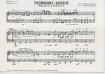 Musiknoten zu Trombone Boogie arrangiert/komponiert von Werner Tauber (Einzelausgabe) - Musikverlag Seifert