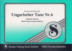 Musiknoten zu Ungarischer Tanz Nr. 6 arrangiert/komponiert von Johannes Brahms (Einzelausgabe) - Musikverlag Seifert
